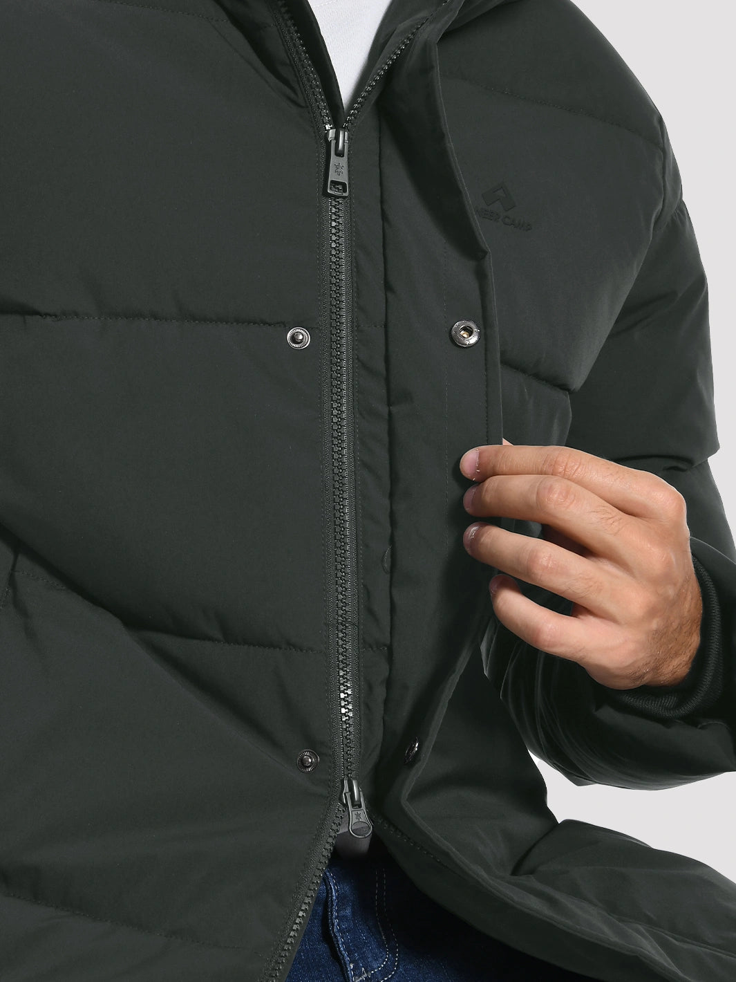Men's Hooded Waterproof Winter Parka