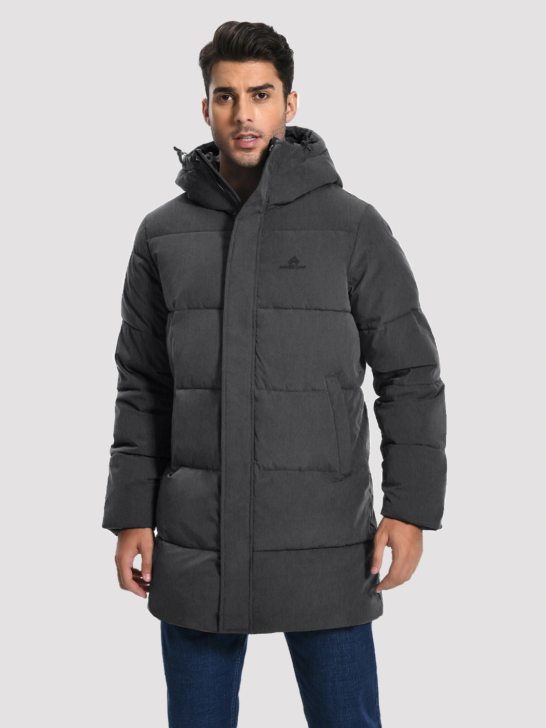 Men's Hooded Waterproof Winter Parka