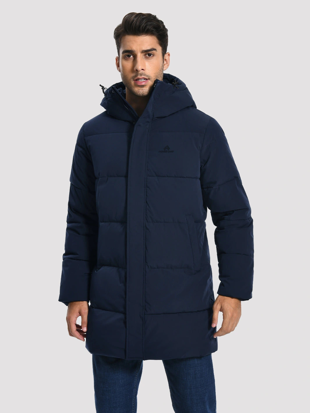 Men's Hooded Waterproof Winter Parka