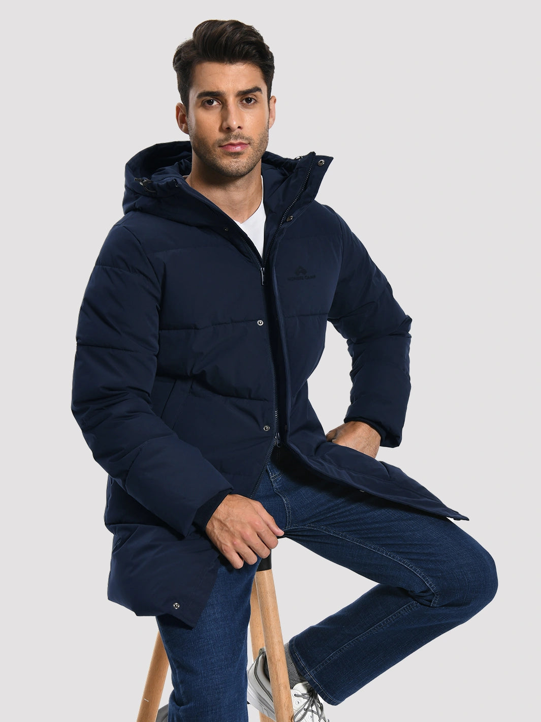 Men's Hooded Waterproof Winter Parka