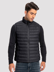 Men's Lightweight Packable Puffer Vest with 4 Pockets