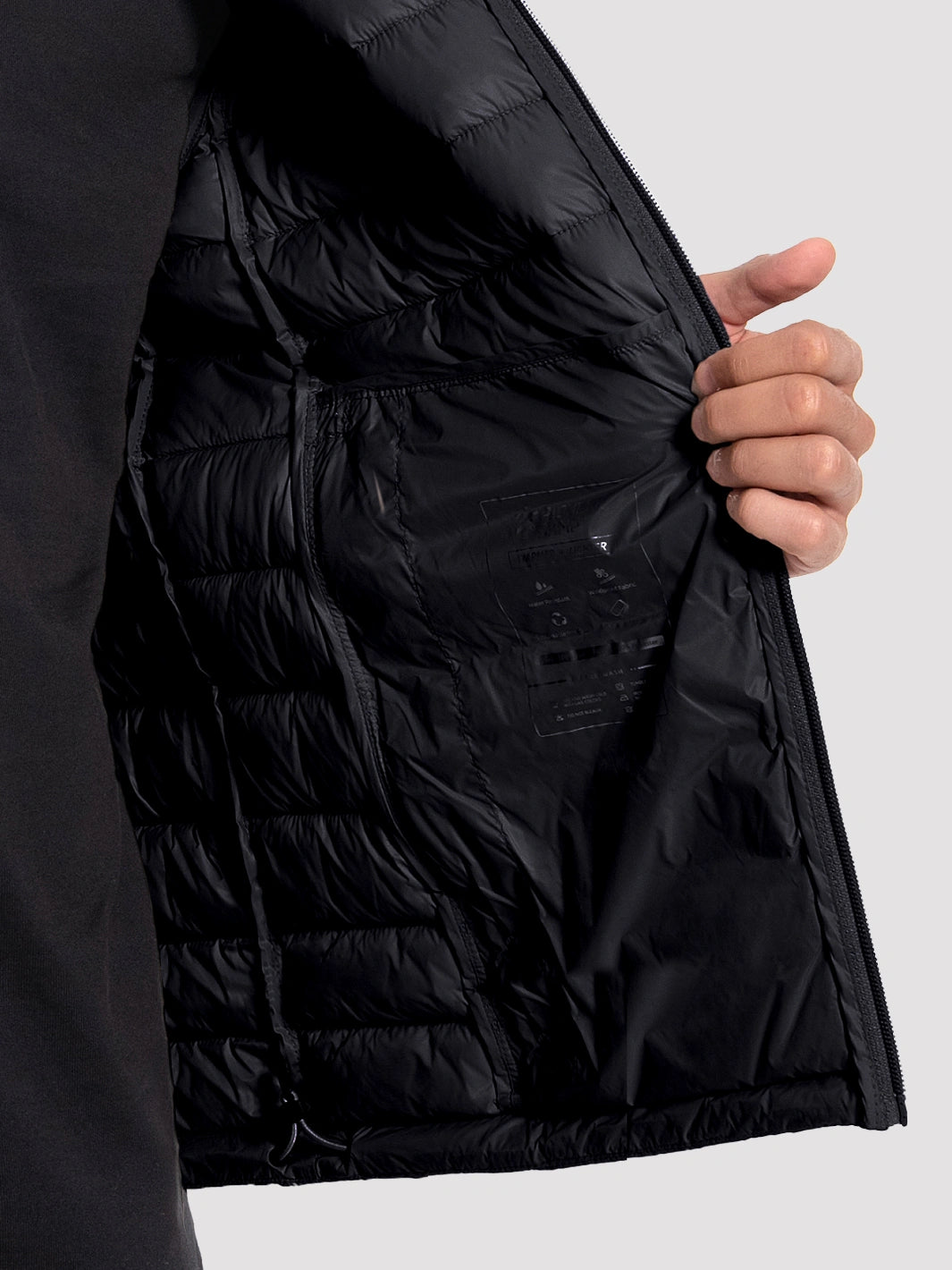 Men's Lightweight Packable Puffer Vest with 4 Pockets