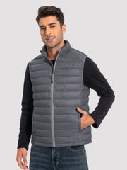 Men's Lightweight Packable Puffer Vest with 4 Pockets PIONEER CAMP
