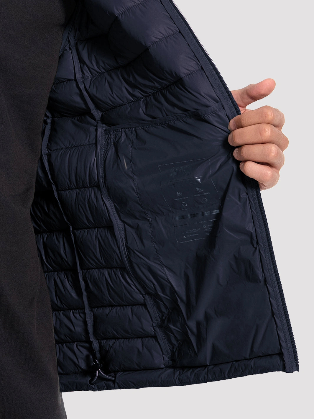 Men's Lightweight Packable Puffer Vest with 4 Pockets