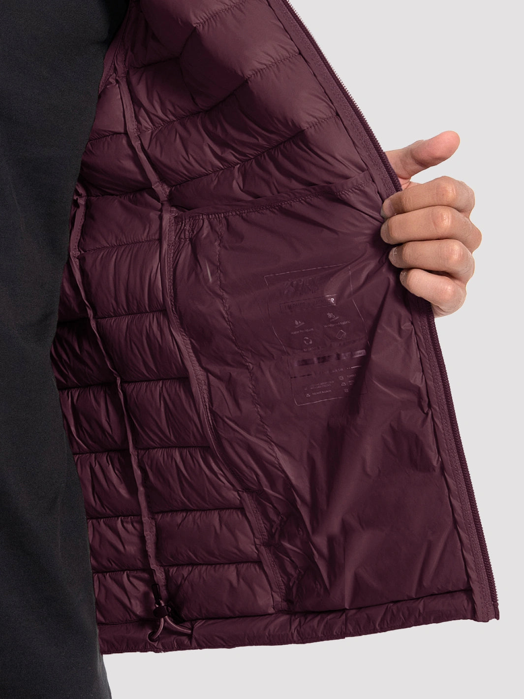 Men's Lightweight Packable Puffer Vest with 4 Pockets