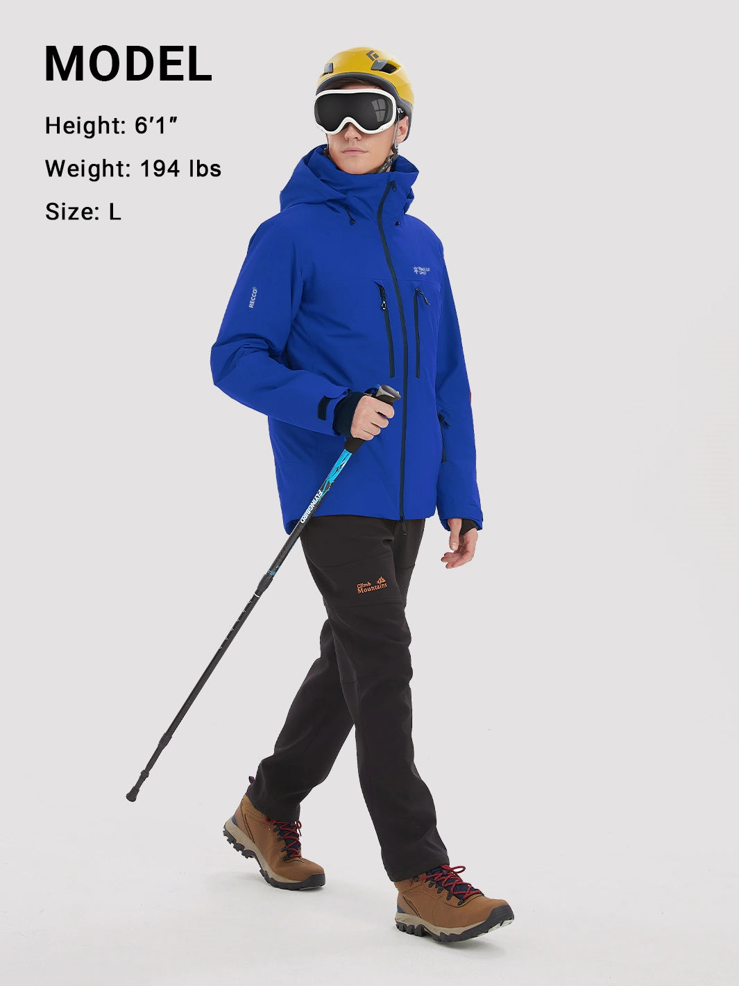 Men's RECCO® Waterproof Insulated Ski Jacket