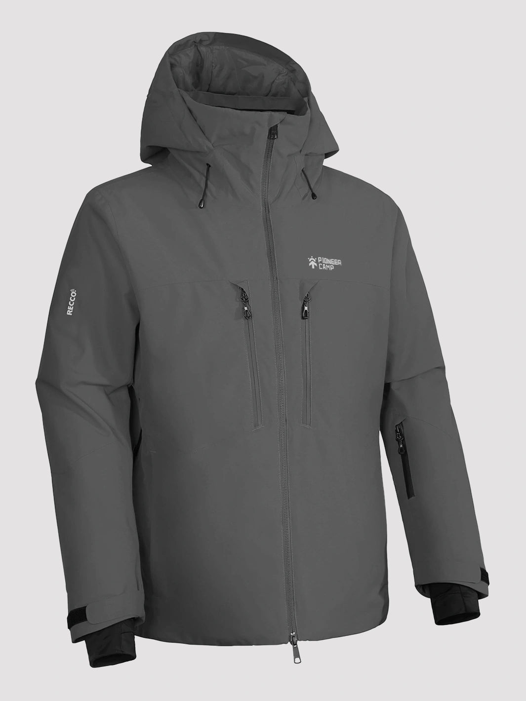 Men's RECCO Waterproof Insulated Ski Jacket PIONEER CAMP