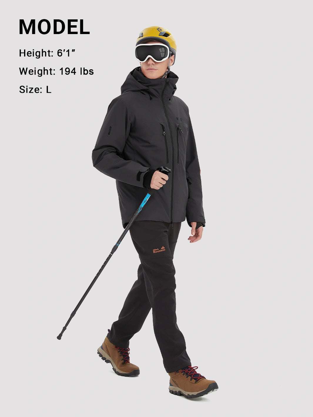 Men's RECCO® Waterproof Insulated Ski Jacket