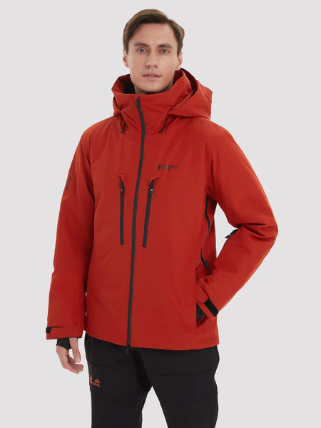 Men's RECCO® Waterproof Insulated Ski Jacket – PIONEER CAMP
