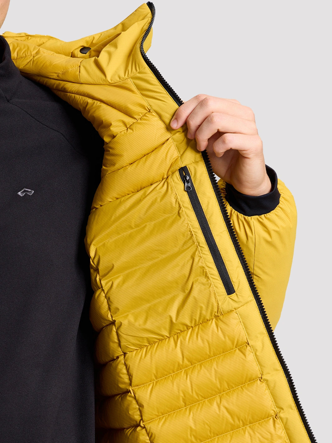 Men's Toray 2L Waterproof 800 Fill Power Goose Down Jacket PIONEER CAMP