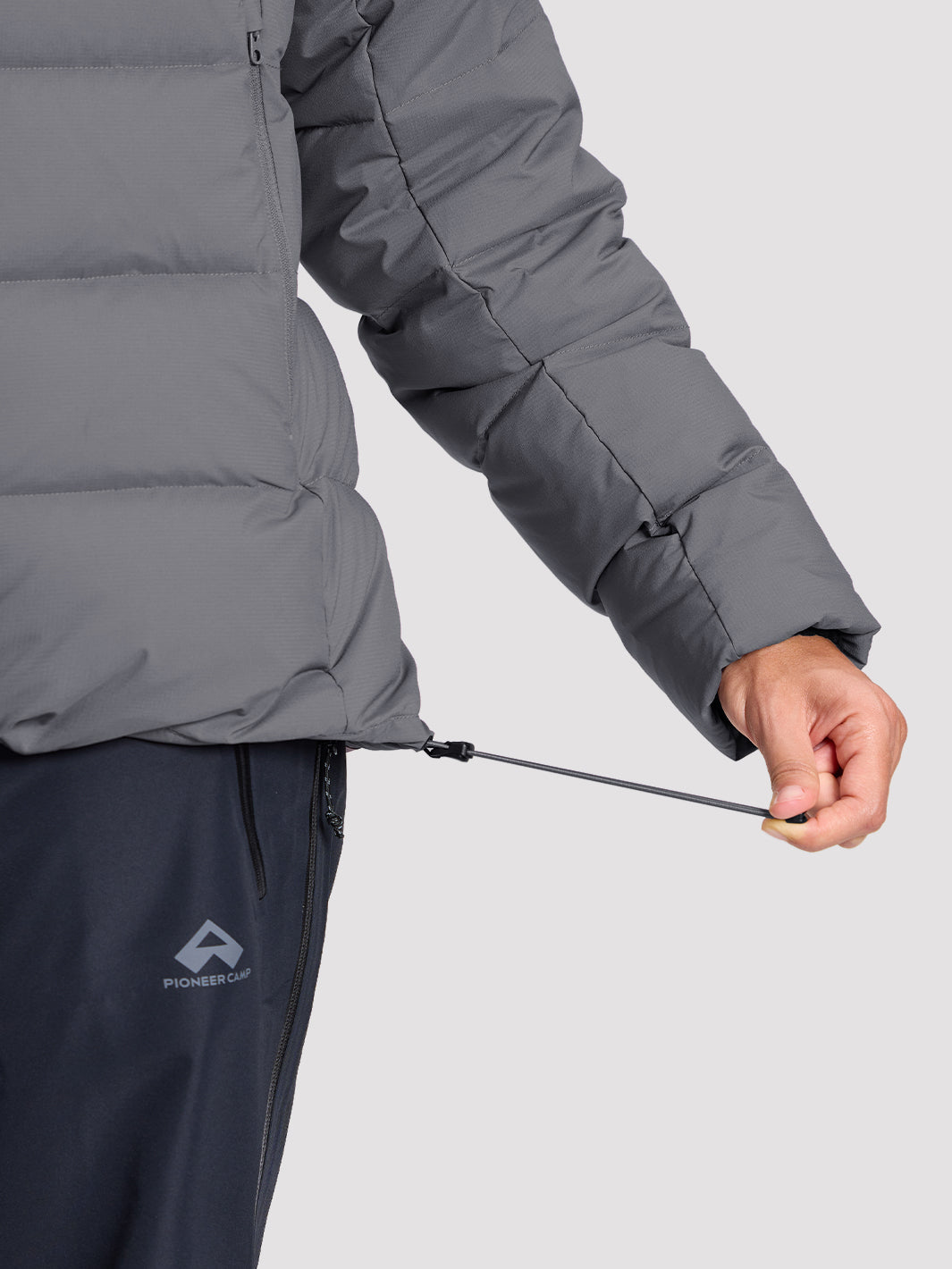 POLARIS Women's 800 Fill Goose Down Hooded Jacket Pioneer Camp
