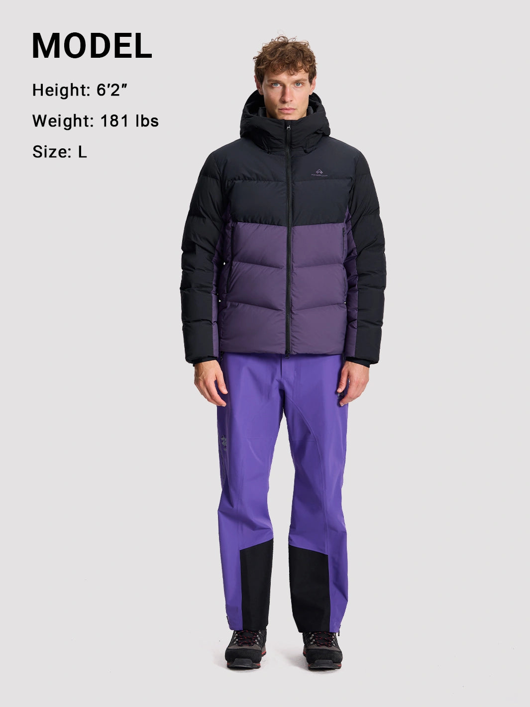 POLARIS Men's Alpine 800 Fill Down Jacket Pioneer Camp