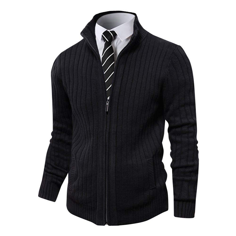 AOLI RAY Men's Cardigan Sweater