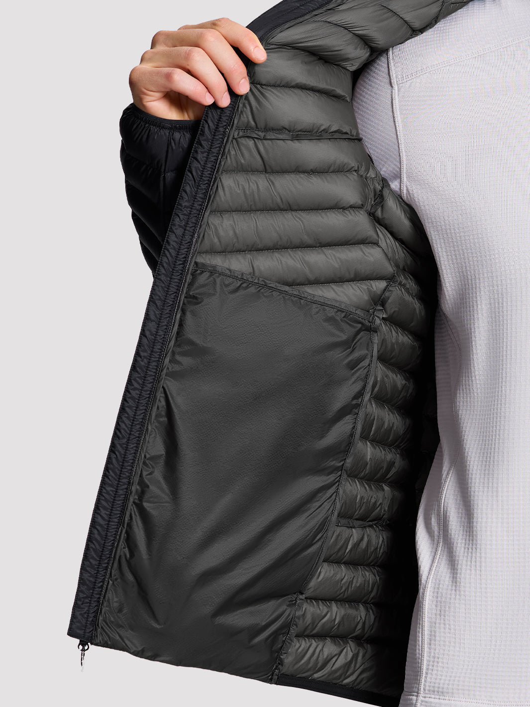 Men's Ultralight 900 Fill Power Water-Repellent Goose Down Jacket PIONEER CAMP