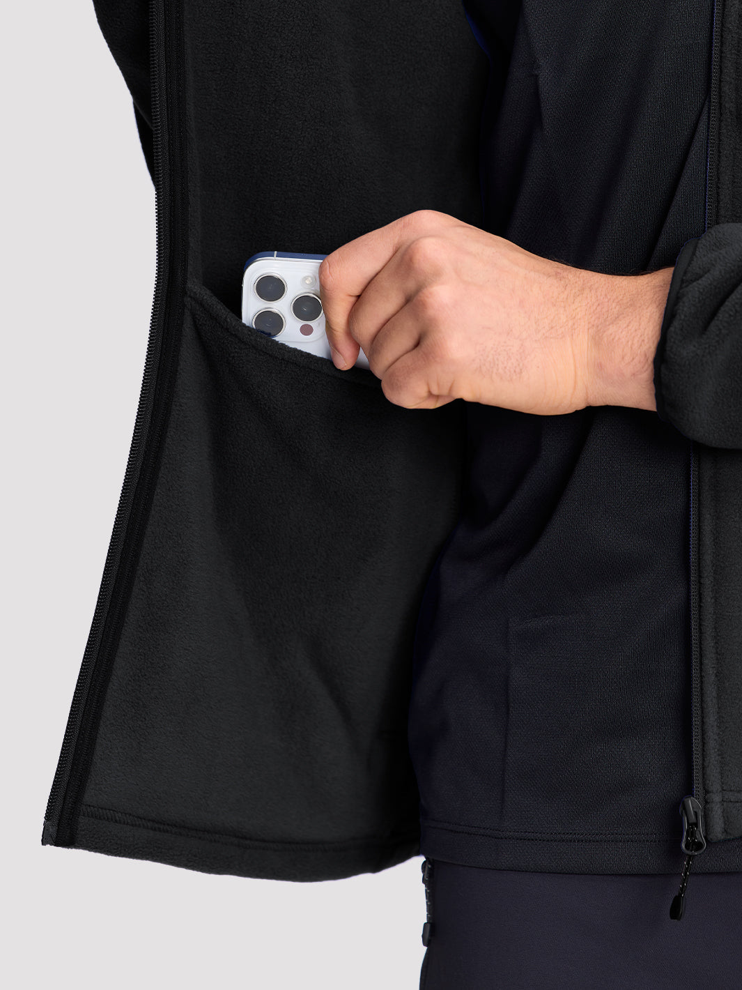 Men's Anti-Static Fleece Jacket PIONEER CAMP