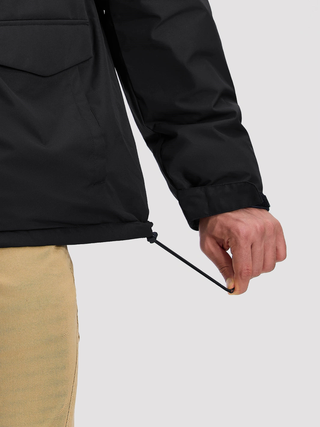 Men's 9-Pocket Hooded Fleece-Lined Winter Parka PIONEER CAMP