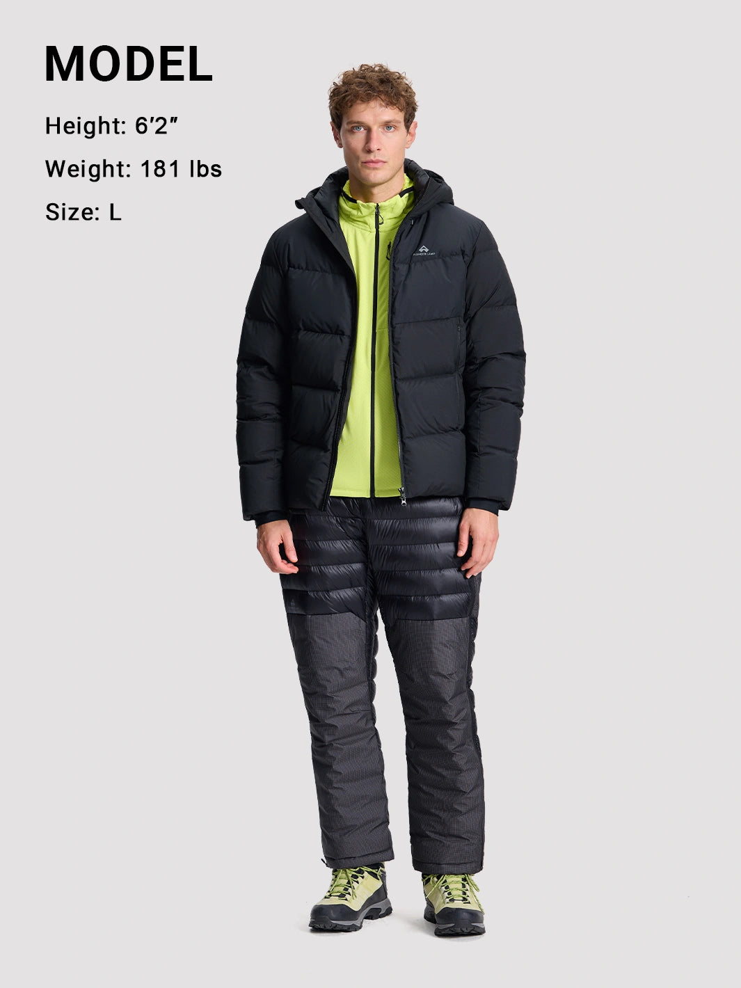 POLARIS Men's Alpine 800 Fill Down Jacket Pioneer Camp