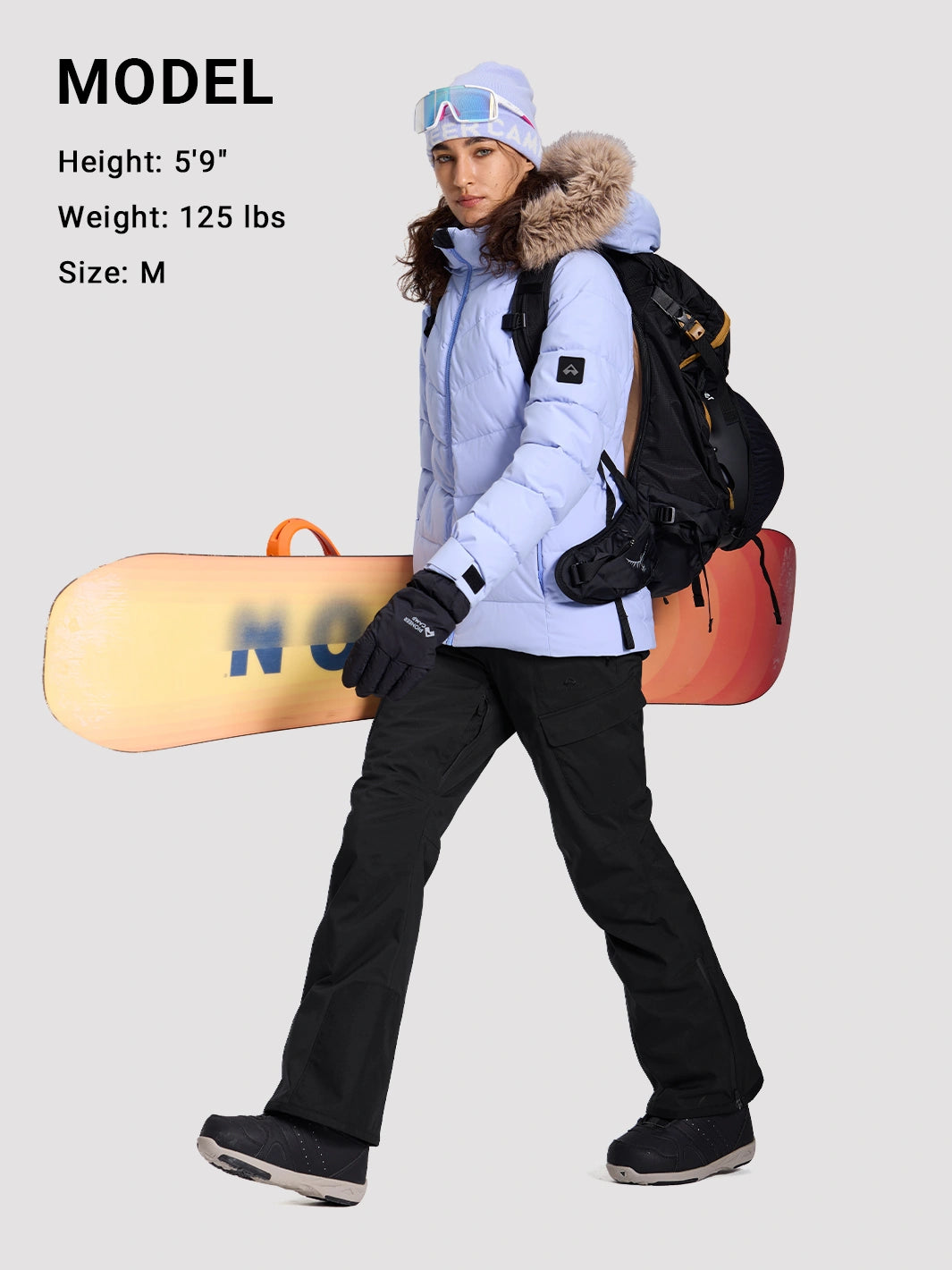 Women's 2L Waterproof SORONA Insulated Ski Pants PIONEER CAMP