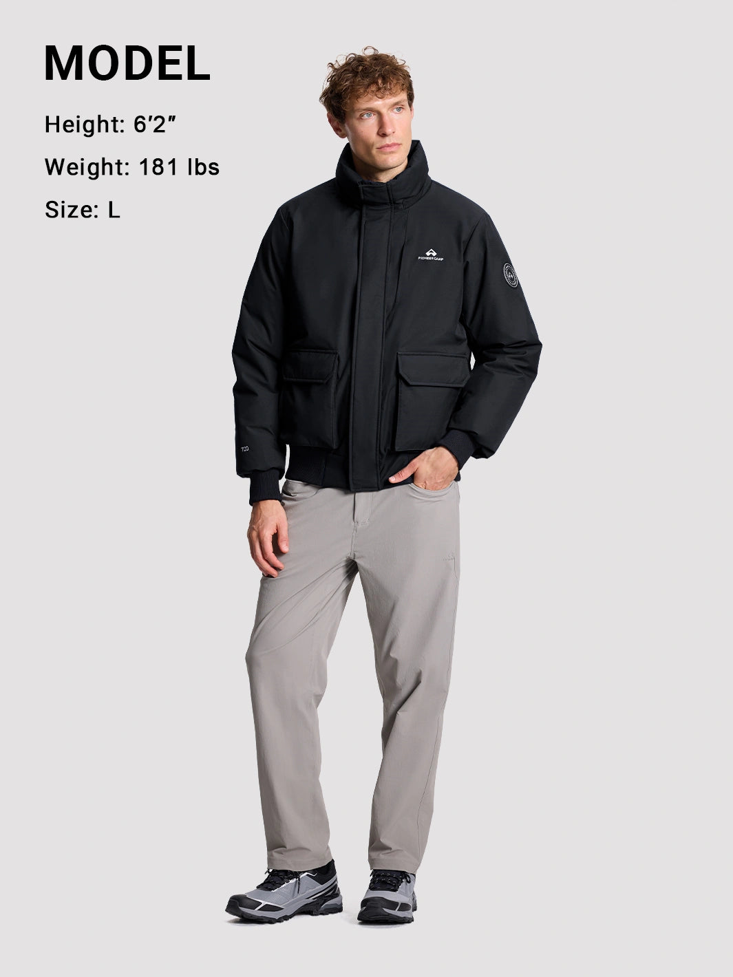 Men's Water-Resistant 700 Fill Power Down Parka PIONEER CAMP
