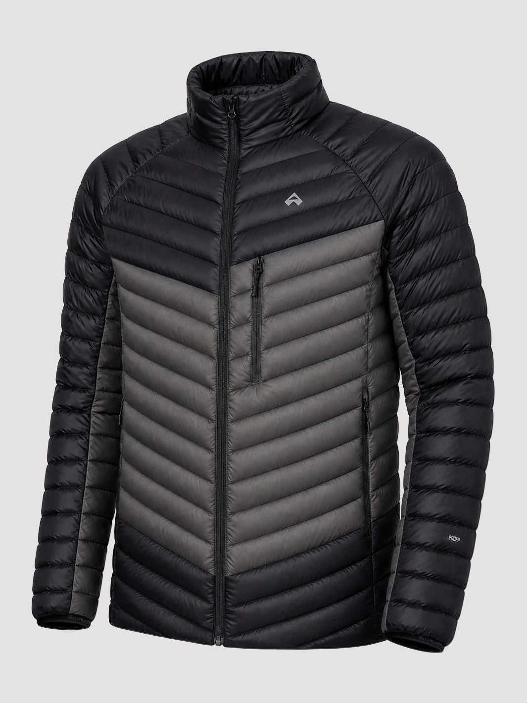 Men's Ultralight 900 Fill Power Water-Repellent Goose Down Stand Collar Jacket PIONEER CAMP