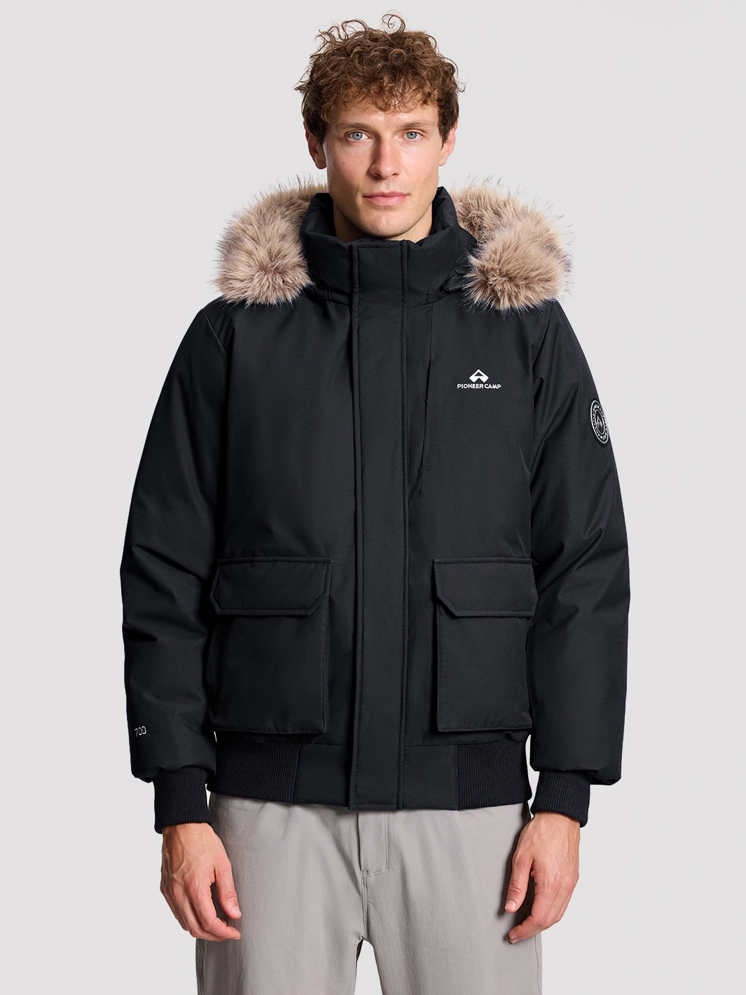 Men's Water-Resistant 700 Fill Power Down Parka PIONEER CAMP