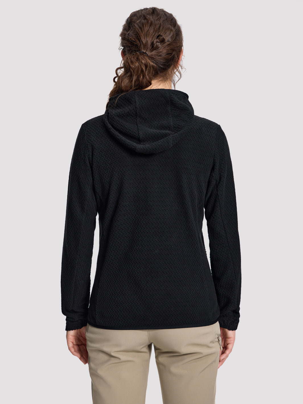 Women's Moisture-Wicking Wave Fleece Hoodie PIONEER CAMP