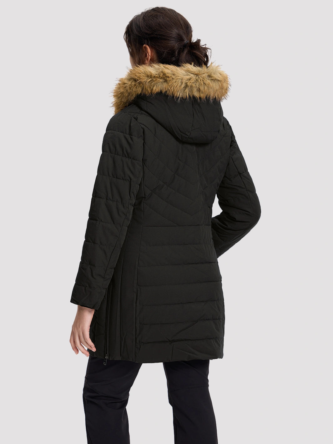 Women's Waterproof Long Puffer Coat PIONEER CAMP