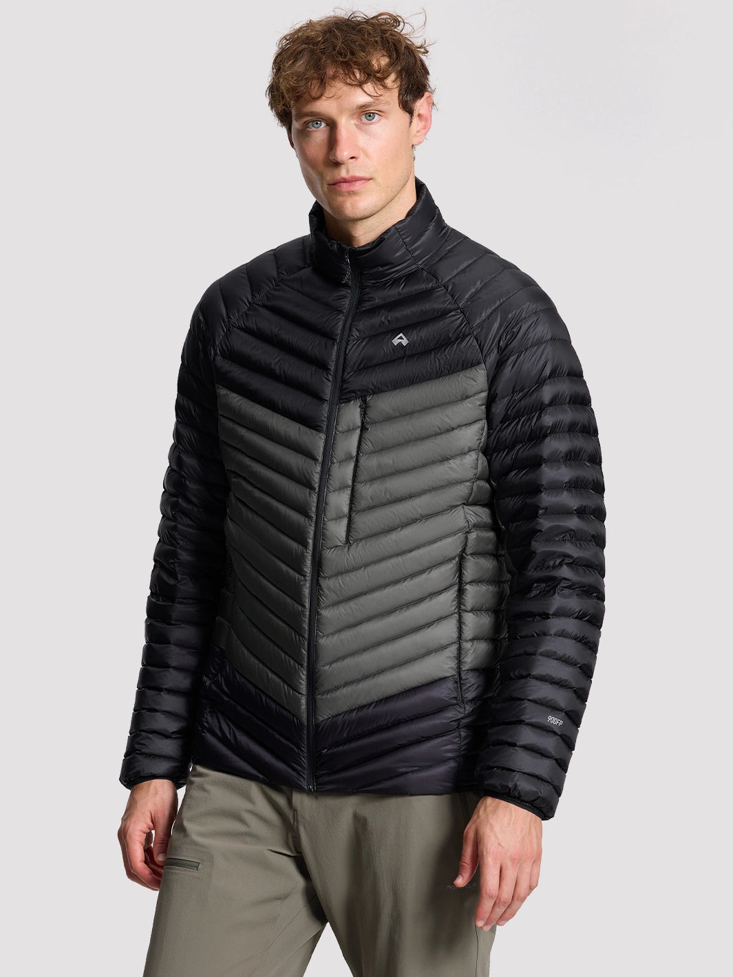 Men's Ultralight 900 Fill Power Water-Repellent Goose Down Hooded Jacket PIONEER CAMP
