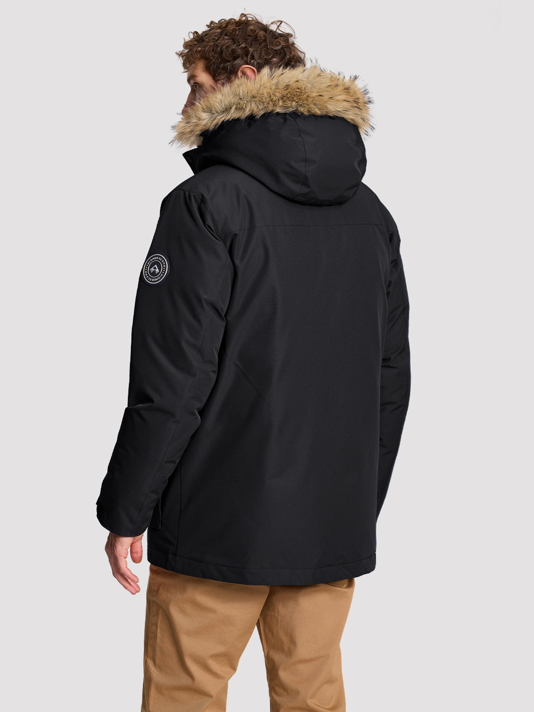 Men's 700 Fill Power Water-Resistant Duck Down Parka Jacket PIONEER CAMP