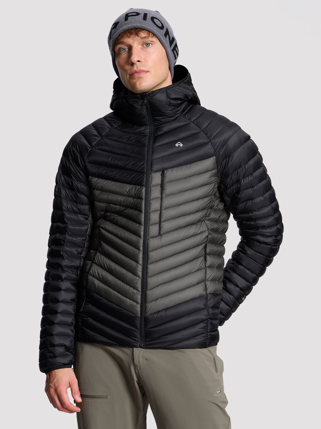 Men's Ultralight 900 Fill Power Water-Repellent Goose Down Jacket PIONEER CAMP