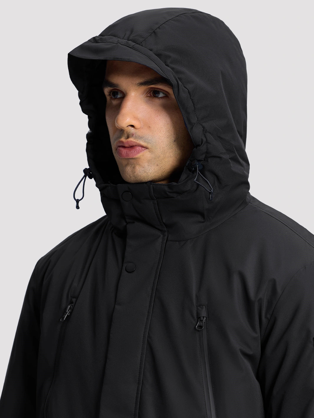 Men's 9-Pocket Hooded Fleece-Lined Winter Parka PIONEER CAMP