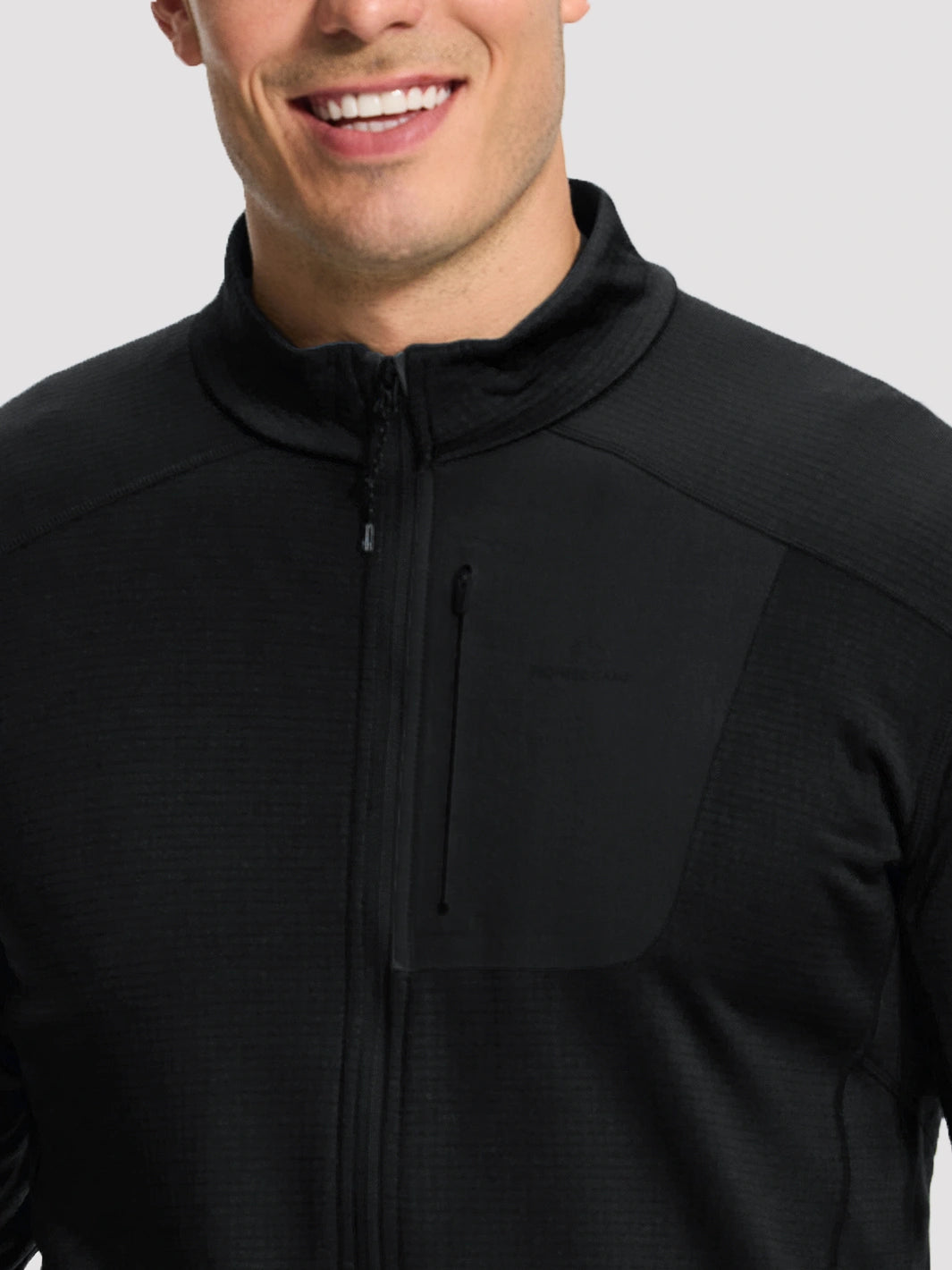 Men's Dynamic Full-Zip Grid Fleece Jacket PIONEER CAMP