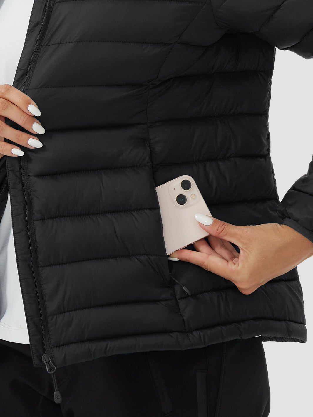 Women's 350g Lightweight Packable Puffer Jacket PIONEER CAMP