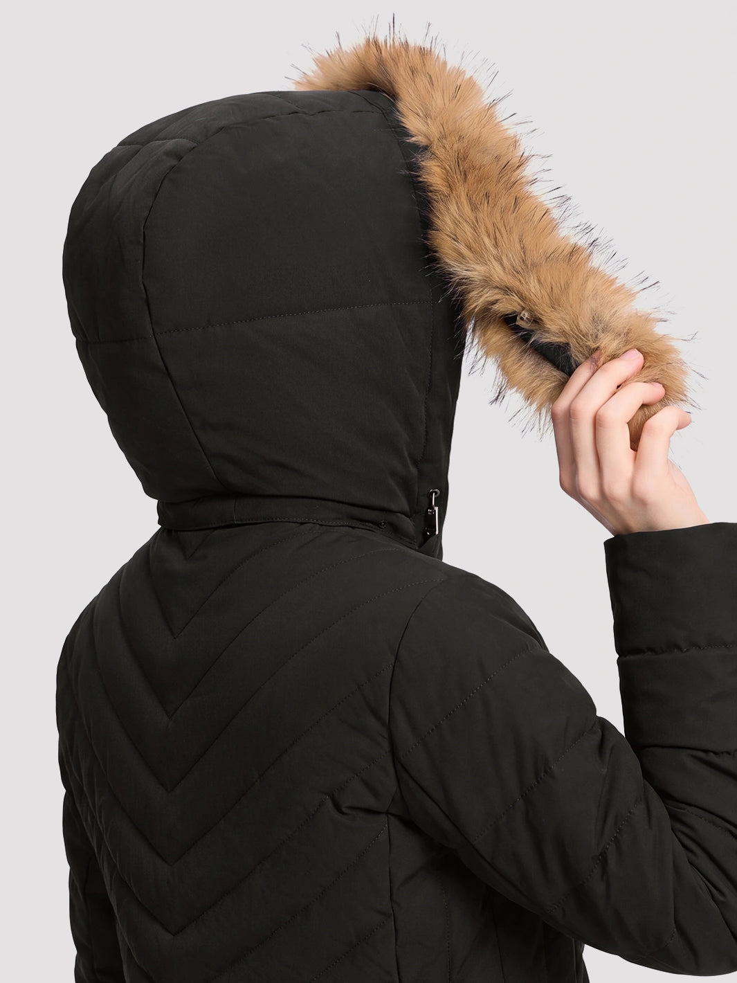 Women's Waterproof Long Puffer Coat PIONEER CAMP