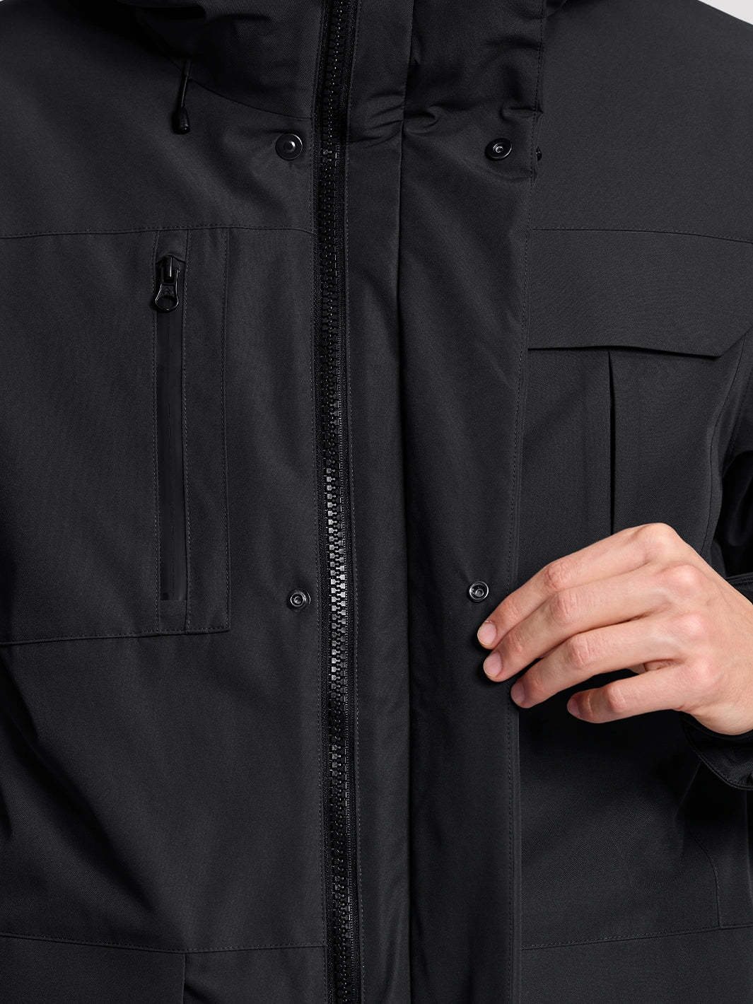 Men's 700 Fill Power Water-Resistant Duck Down Parka Jacket PIONEER CAMP