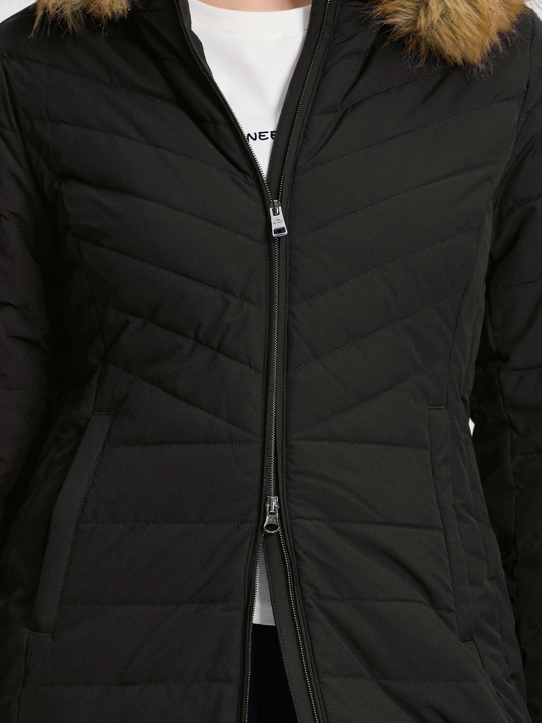 Women's Waterproof Long Puffer Coat PIONEER CAMP