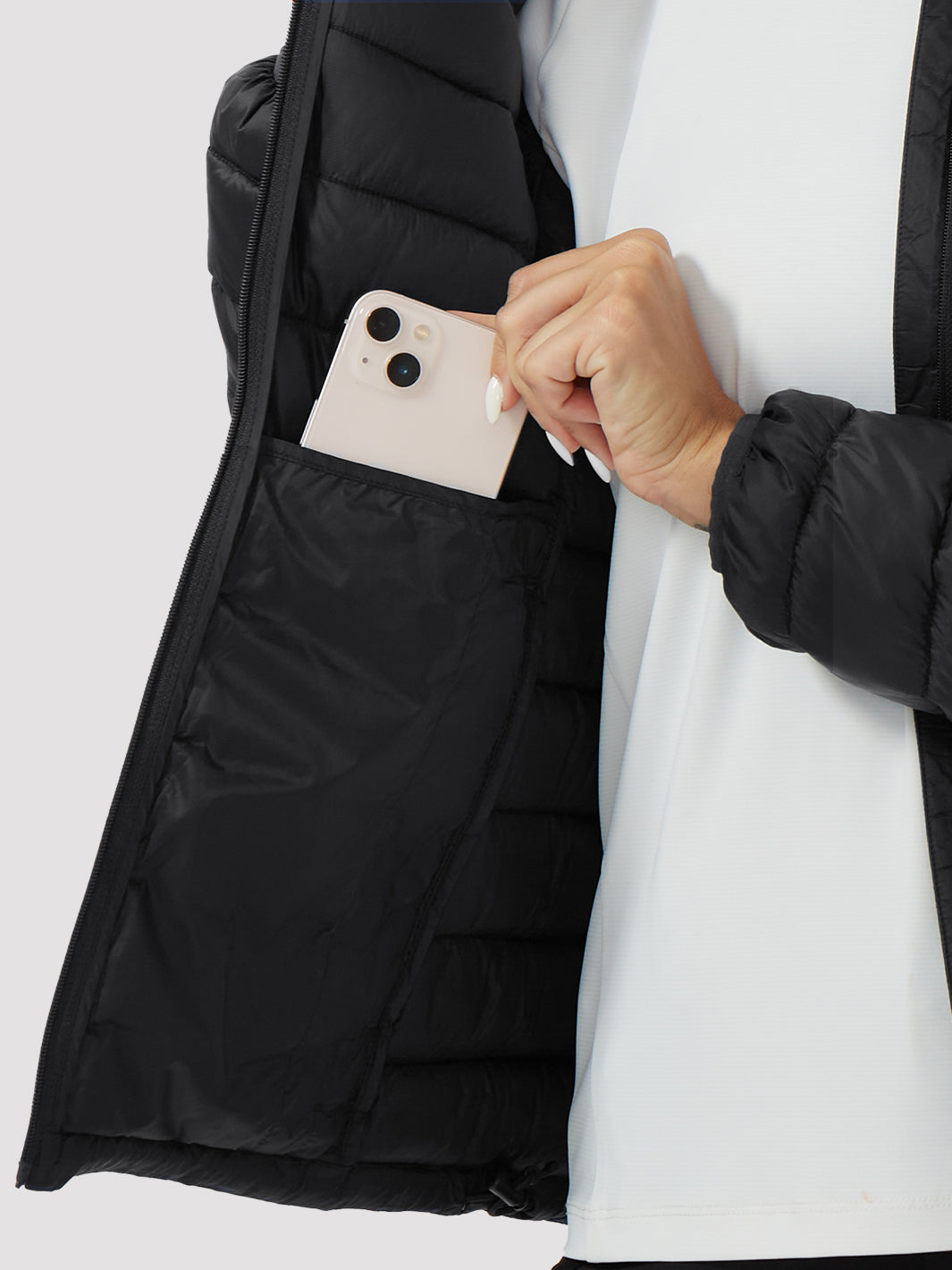 Women's 350g Lightweight Packable Puffer Jacket PIONEER CAMP