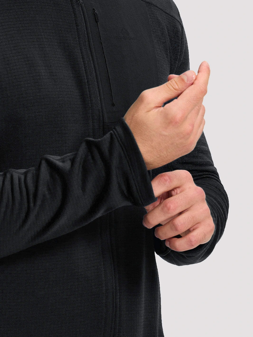 Men's Dynamic Full-Zip Grid Fleece Jacket PIONEER CAMP