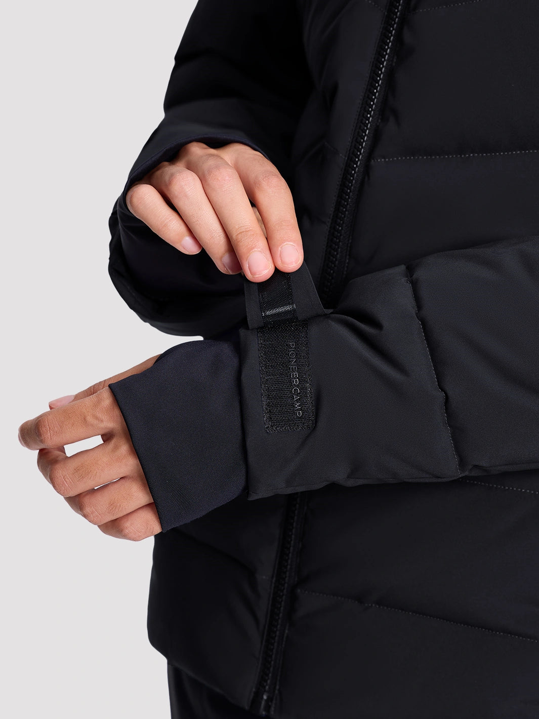 Women's Slim-Fit Faux Fur Collar SORONA Insulated Ski Jacket PIONEER CAMP