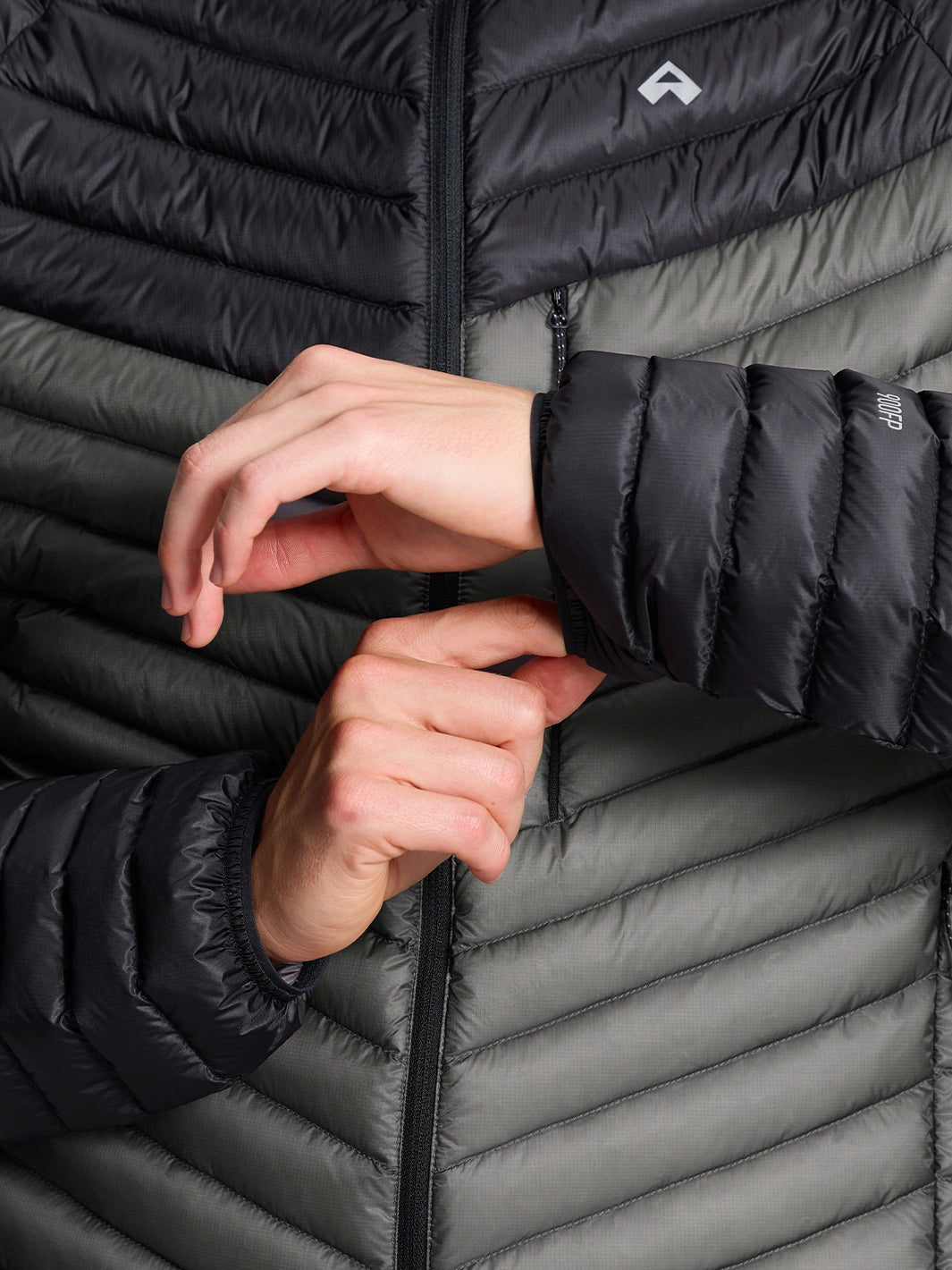 Men's Ultralight 900 Fill Power Water-Repellent Goose Down Stand Collar Jacket PIONEER CAMP