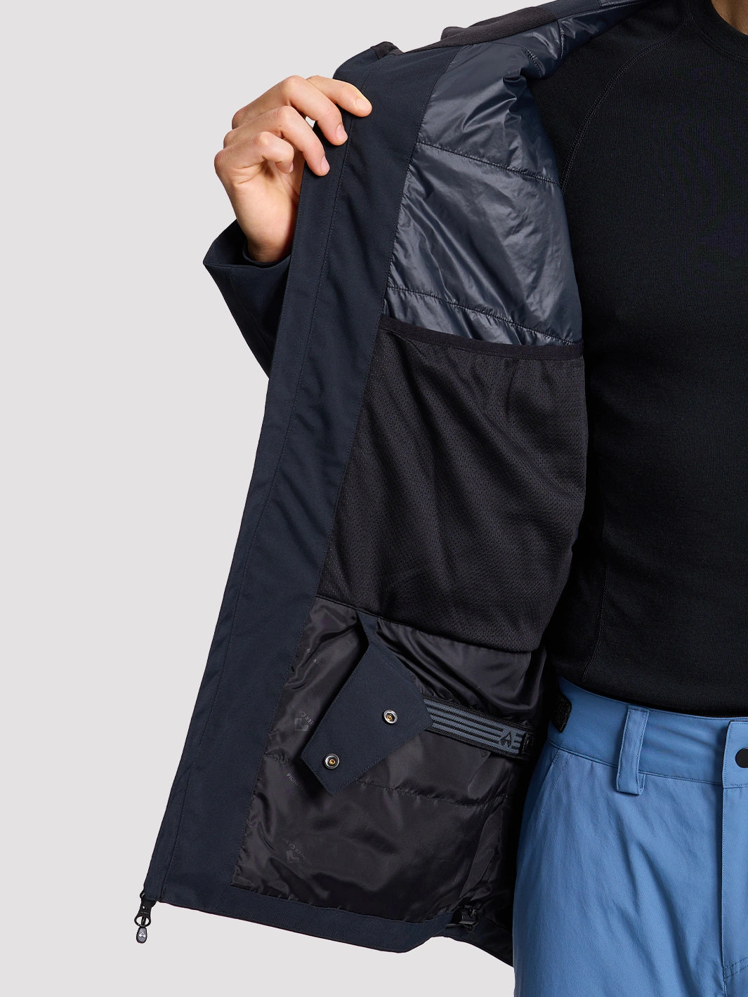 Men's 2L Insulated Ski Jacket with RECCO Reflector PIONEER CAMP