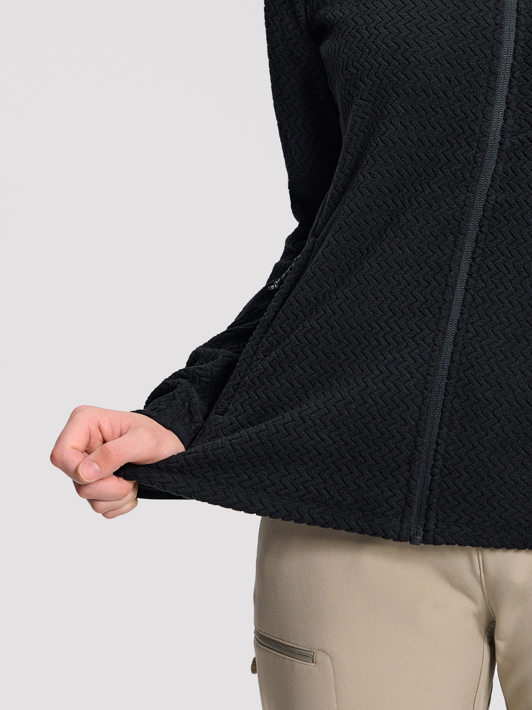 Women's Moisture-Wicking Wave Fleece Hoodie PIONEER CAMP