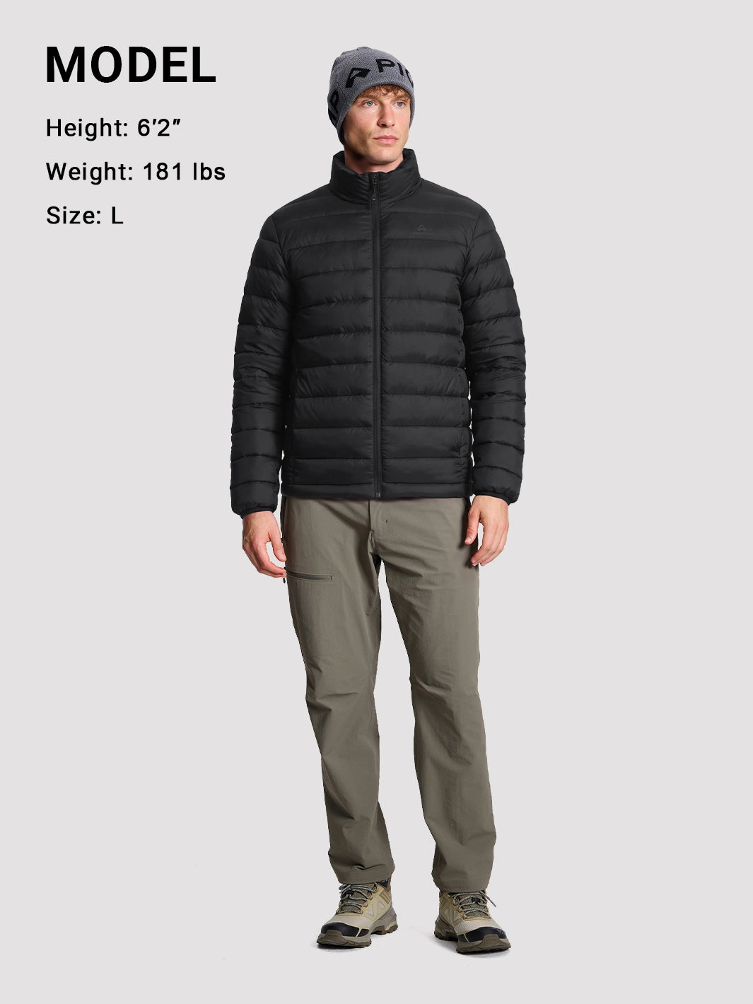 Men's Ultralight Packable Puffer Jacket PIONEER CAMP