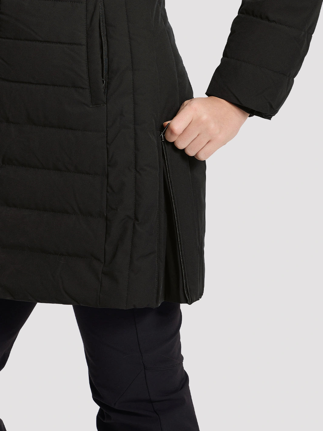 Women's Waterproof Long Puffer Coat PIONEER CAMP