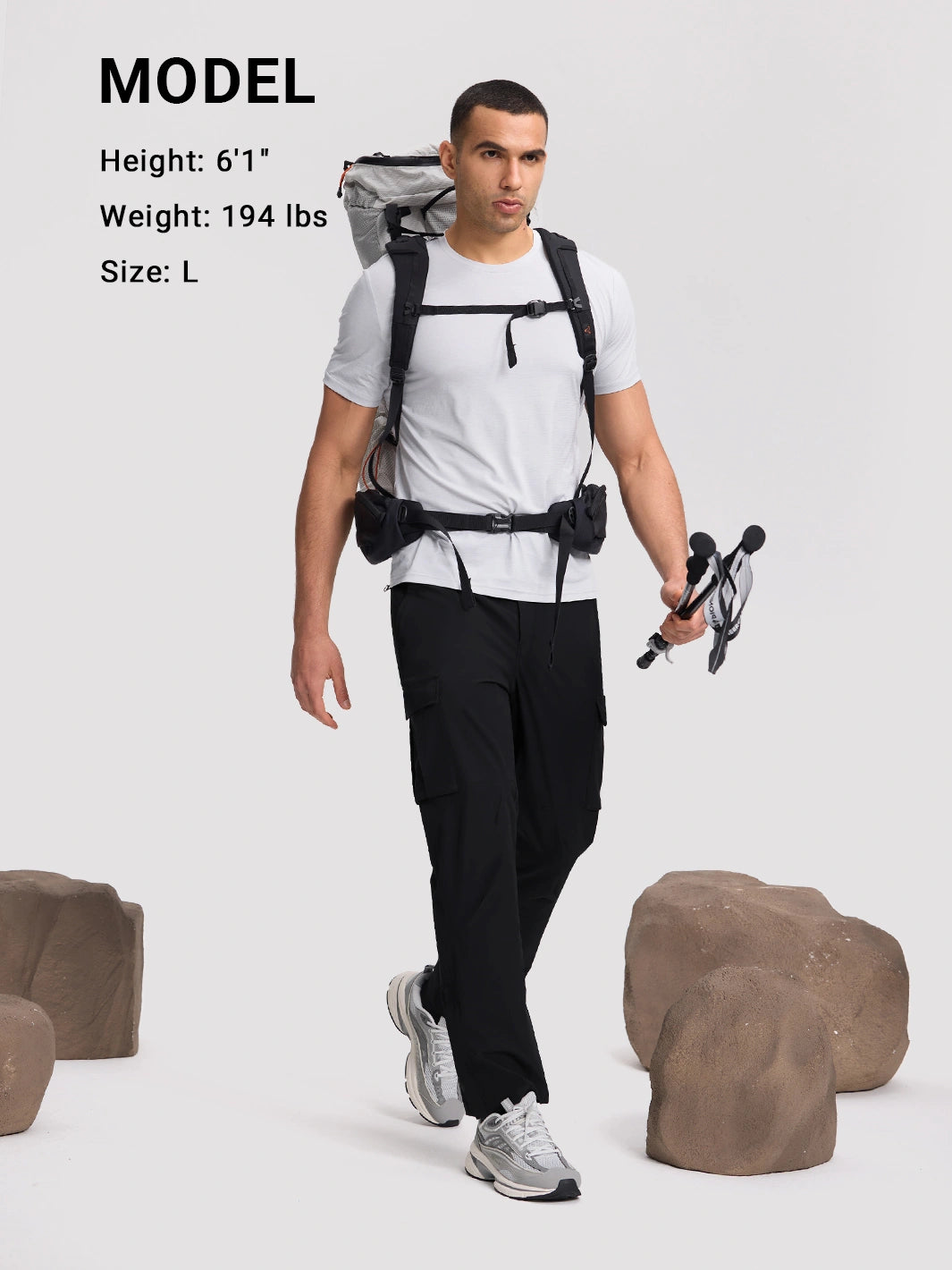 Men's Quick-Dry Water-Repellent Hiking Pants