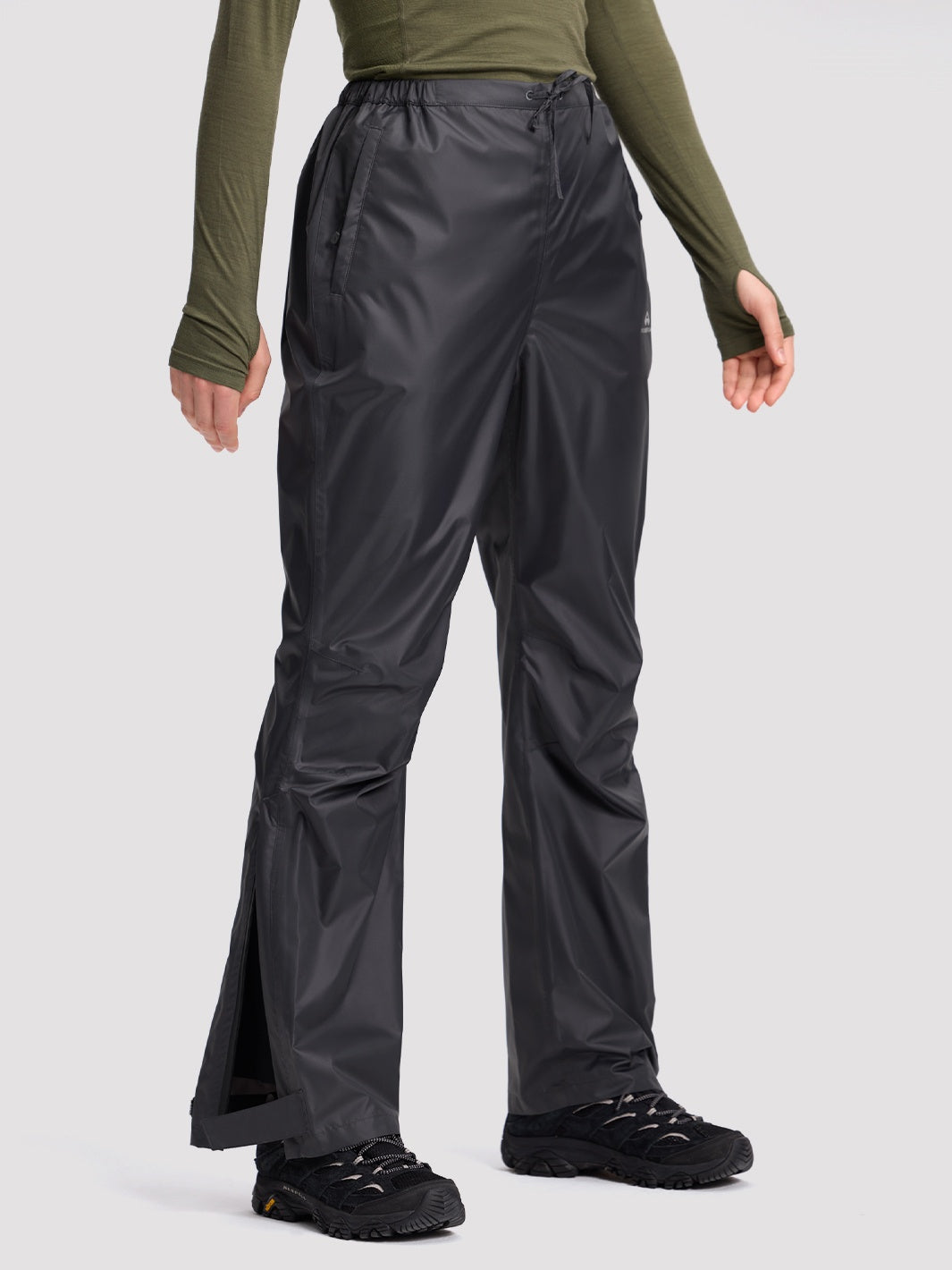 Pantalones Impermeables Plegables de Lluvia para Mujer