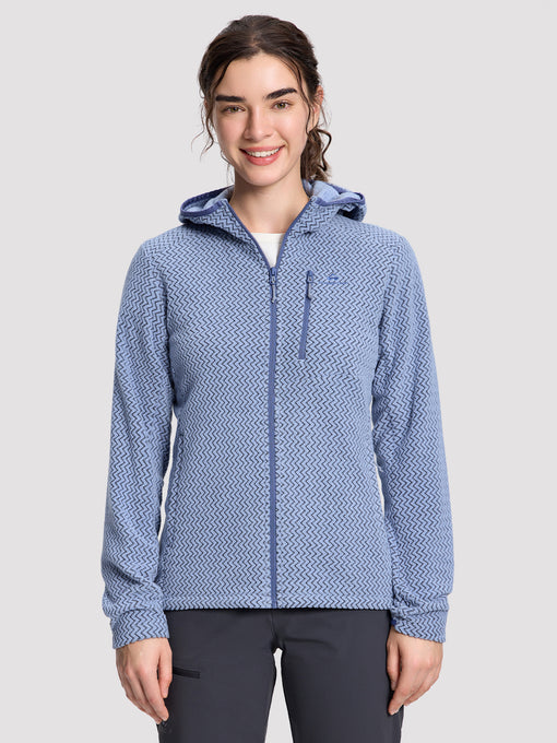 Women's Ridge Wave Fleece Full-Zip Hooded Jacket