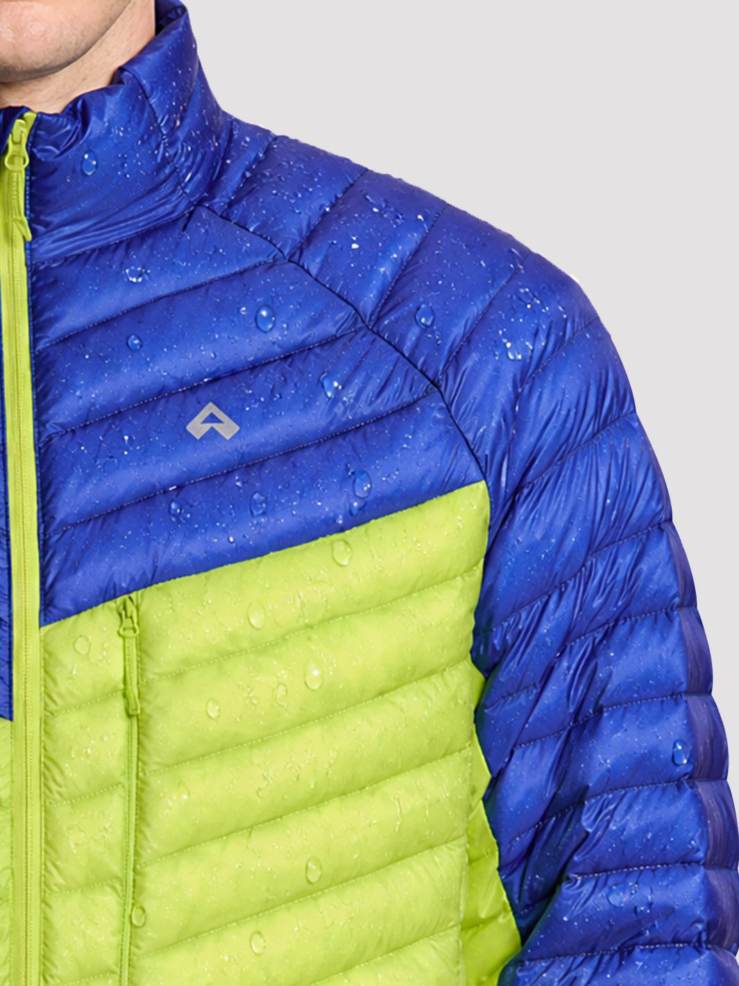 Men's Ultralight 900 Fill Power Water-Repellent Goose Down Stand Collar Jacket PIONEER CAMP