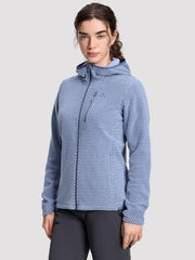 Women's Moisture-Wicking Wave Fleece Hoodie PIONEER CAMP