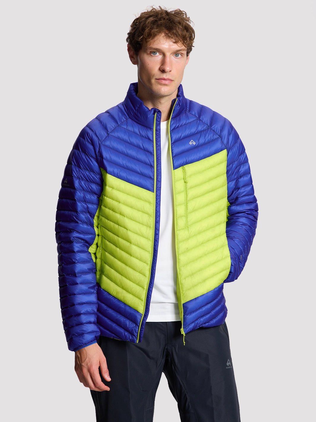 Men's Ultralight 900 Fill Power Water-Repellent Goose Down Stand Collar Jacket PIONEER CAMP